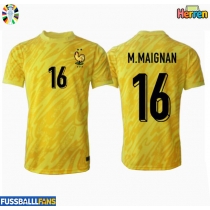 Frankreich Mike Maignan #16 Torwart Heimtrikot EM 2024 Kurzarm